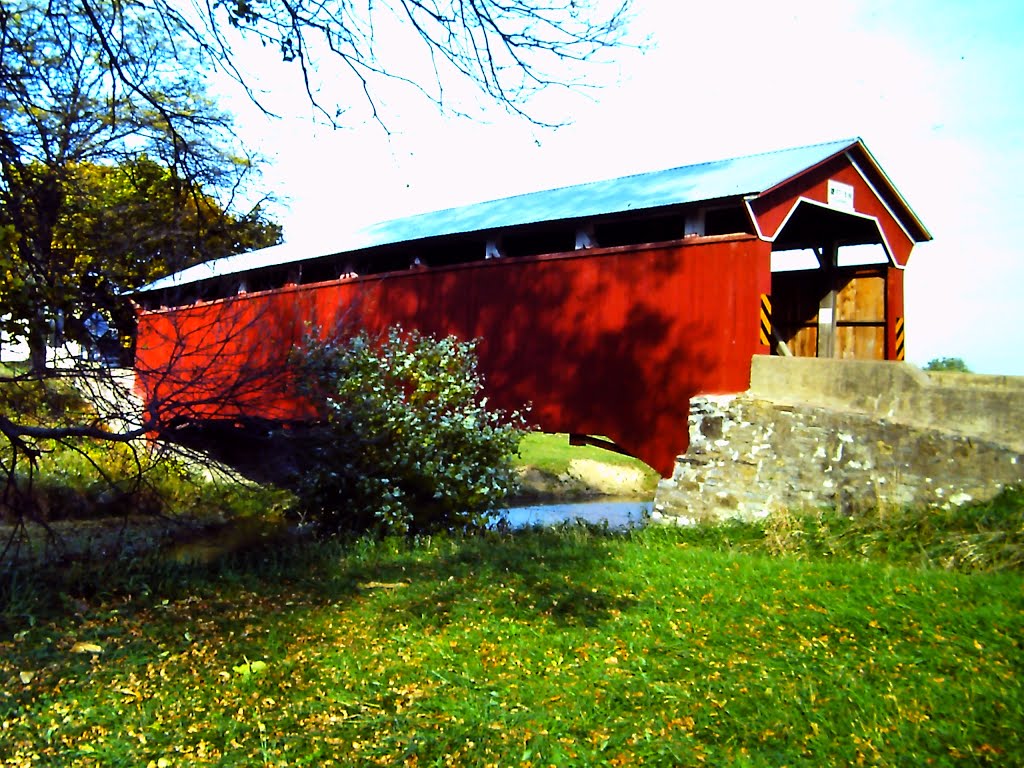 38-47-01 SAM WAGNER - 86 FT BURR ARCH - MONTOUR & NORTHUMBERLAND CO, PA by ophiuchus