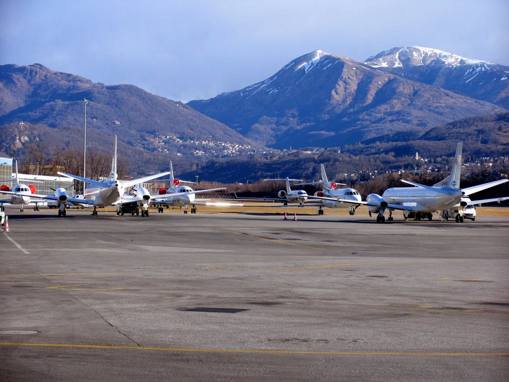 Lugano airport by bervat