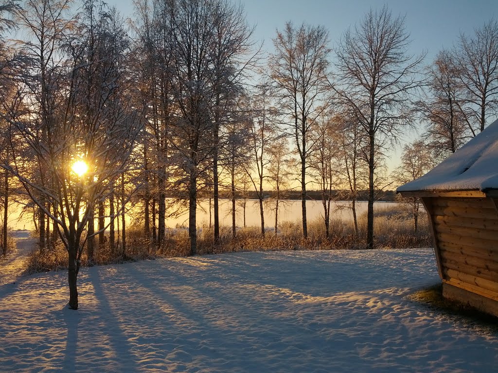 Amanecer de otoño en Kuusamo by Agumai