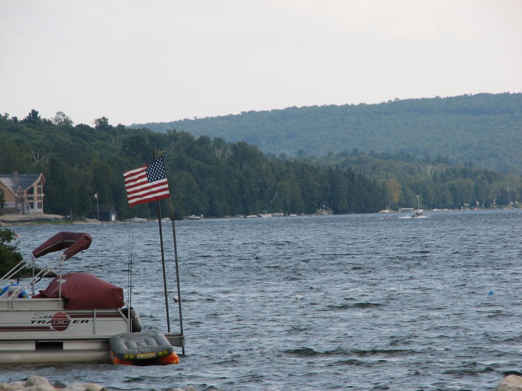 Lake Seymour on a blustery summer day by the_vermonter