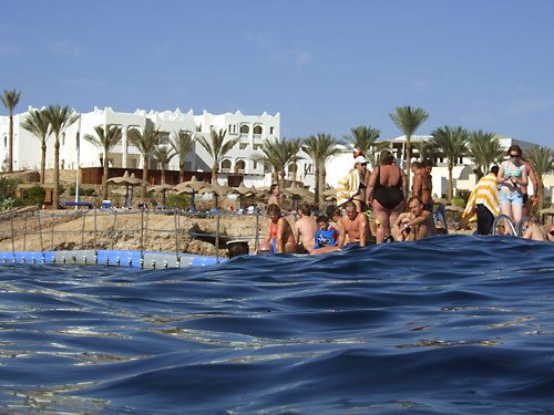 Sharm El Sheikh. A jetty (pier). 12/2007. by Jyrki T. Kanerva