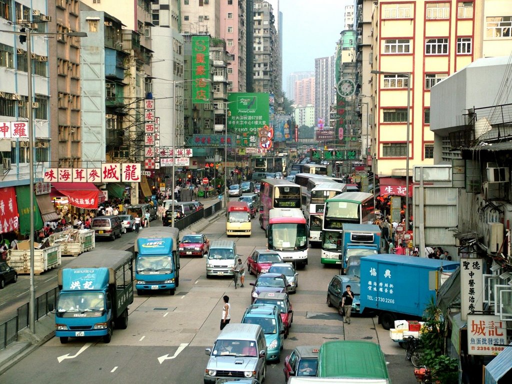 Streets of Kowloon by TejaAlbers