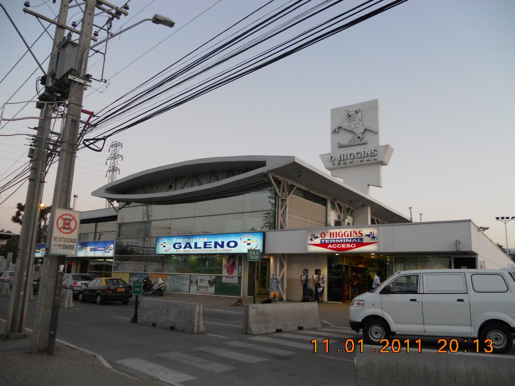 Terminal de buses O´higgins, Rancagua by Renato Antonio Rojas Funes