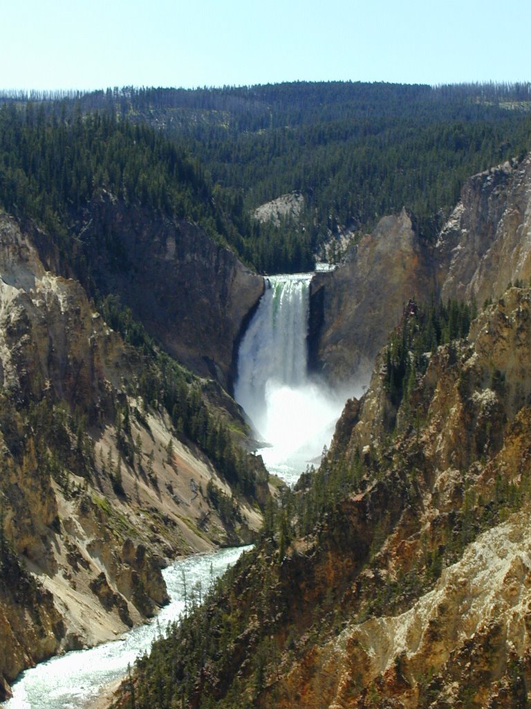 Lower Yellowstone Falls by Falcon71