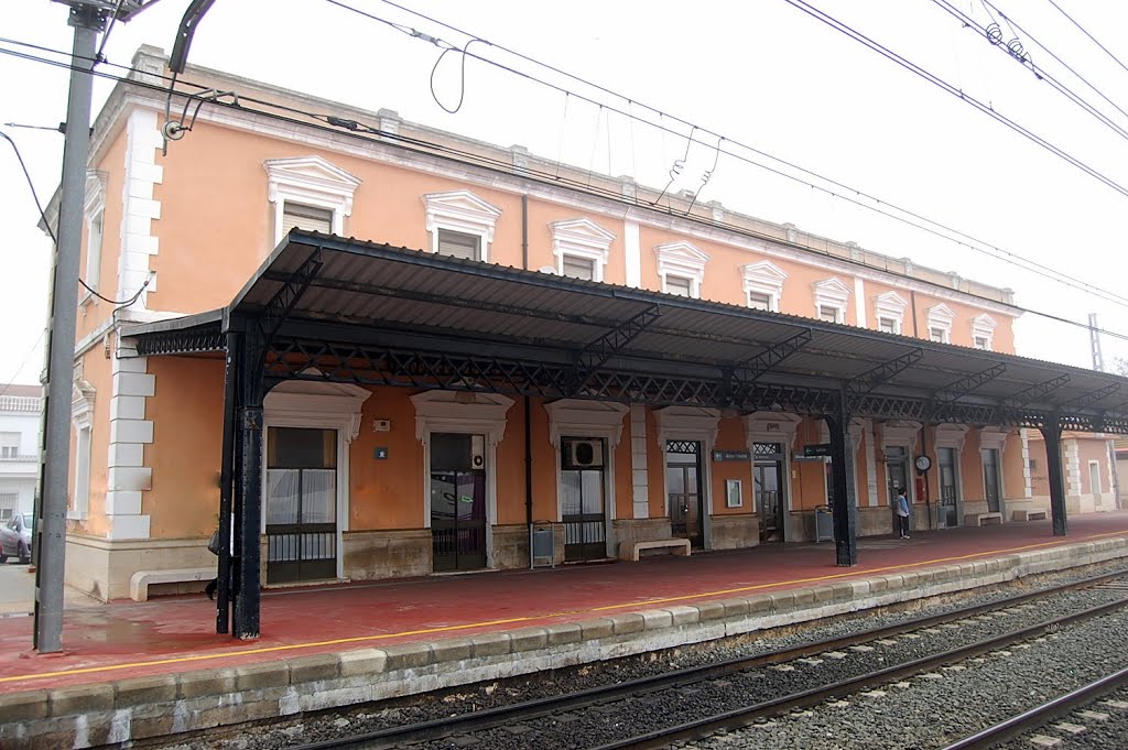 Estación entre la niebla by viajeroinquieto