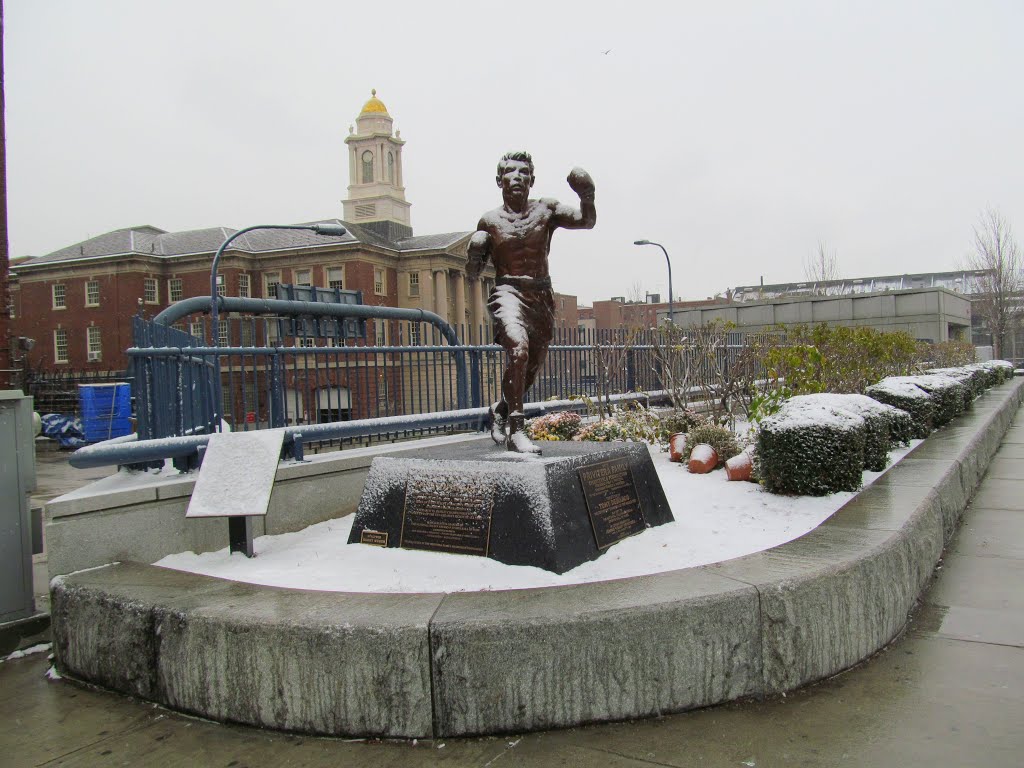 Tony DeMarco Statue Unveiled at Historic Ceremony in North End on October 20, 2012. by MementoMori