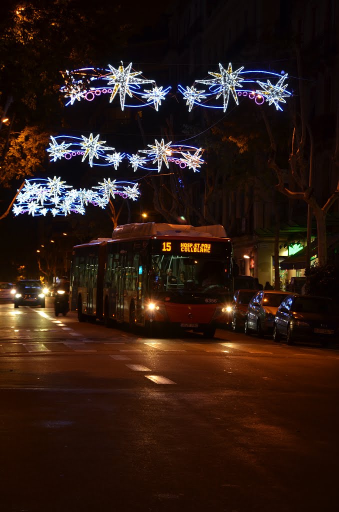 CARRER PARE CLARET AL NADAL by jus gomez