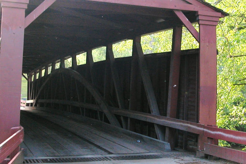 38-65-01 BELLS MILLS - 107 FT BURR ARCH - WESTMORELAND CO, PA by ophiuchus