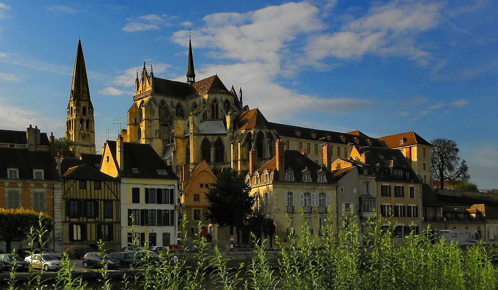 Abbey St GERMAIN , AUXERRE. by Feika