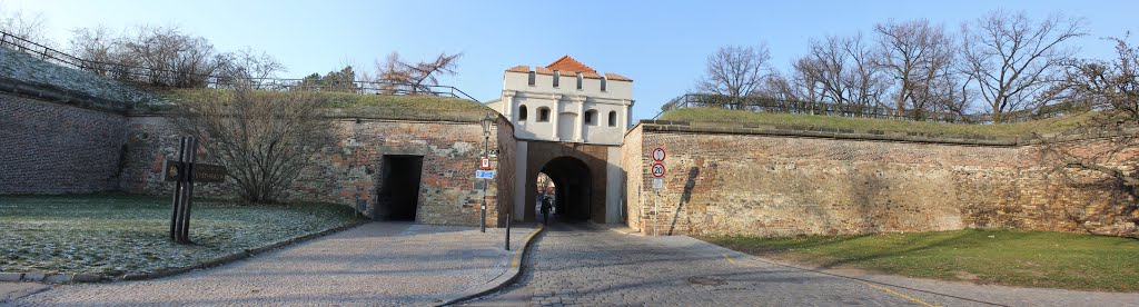 Táborská brána Vyšehrad, pano by vaso77