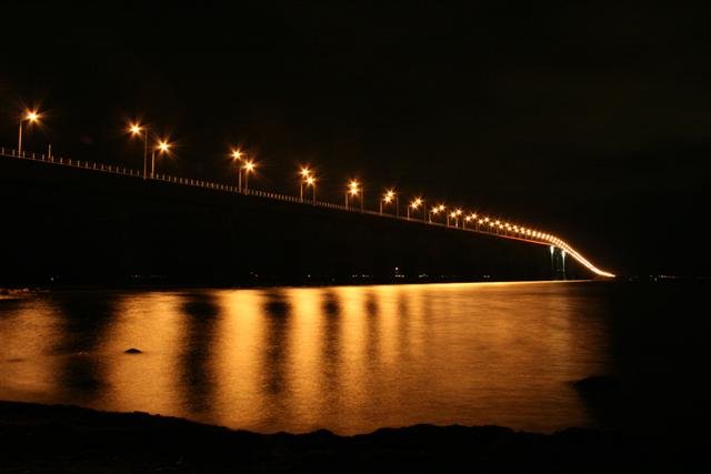 Night view of the bridge! by Nozer76