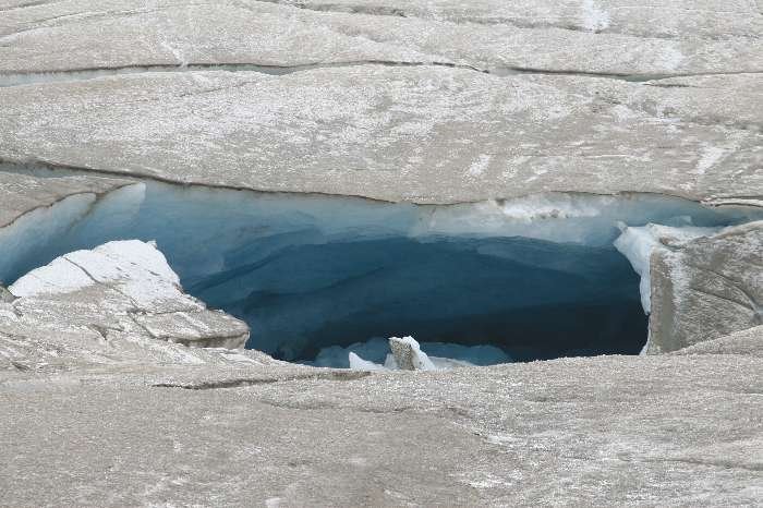 Gletscher beim Columbia Icefield by Frank Merfort