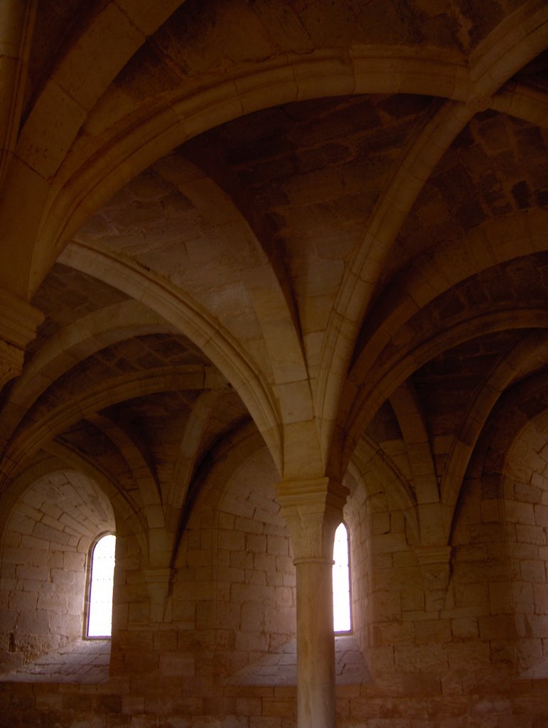 Inside the Santes Creus Monastery by santi bcn