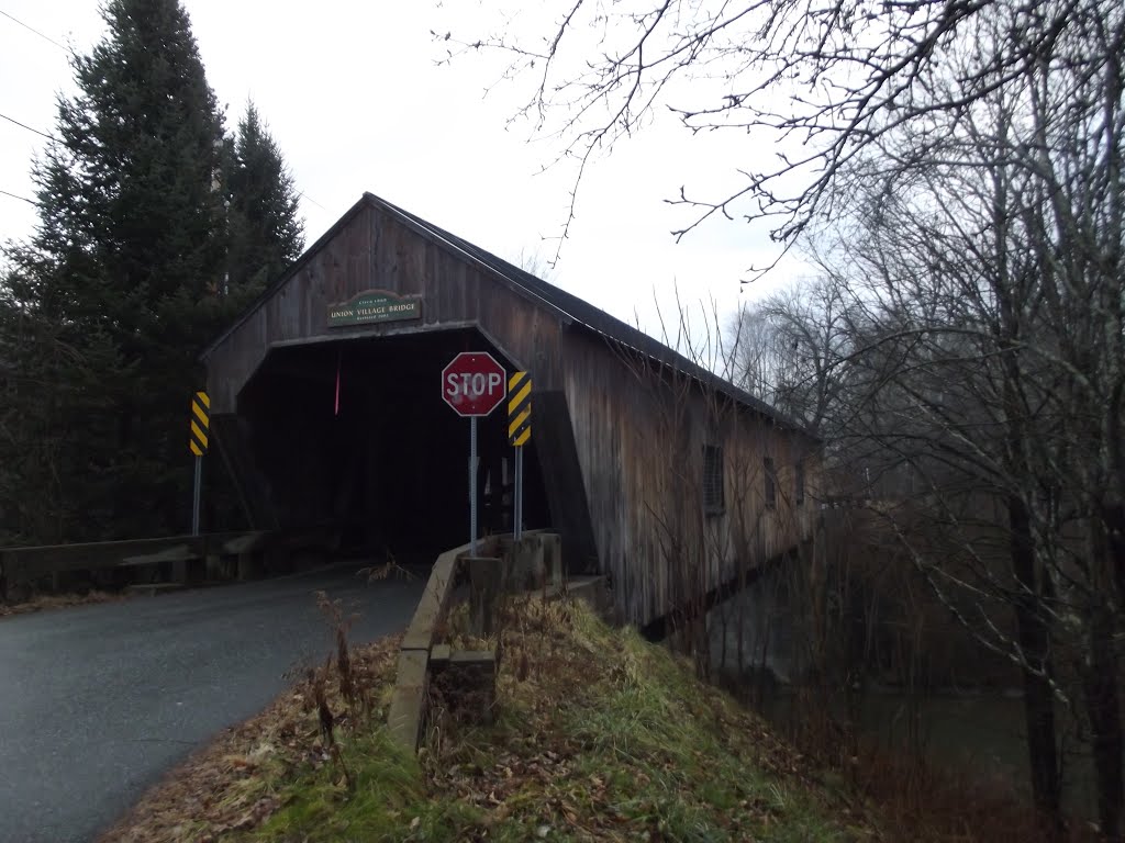 Union Village Covered Bridge. by JBTHEMILKER