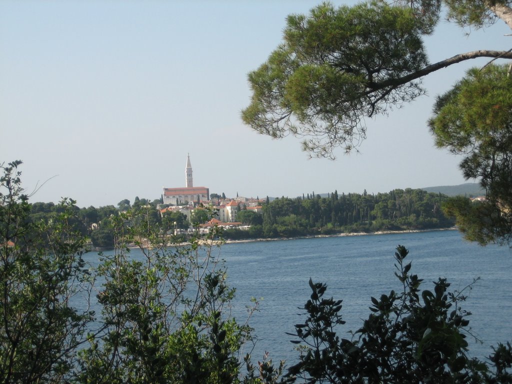 View onto island St. Katarina near Rovinj by kapibara