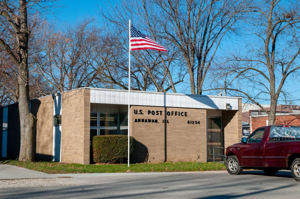 Annawan Illinois post office 61234 by D200DX