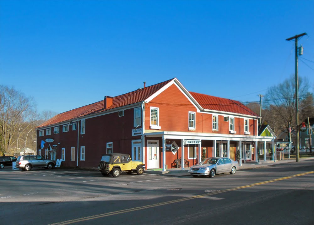 Buckley Store, Clifton, Fairfax County, VA (circa 1900) by r.w.dawson