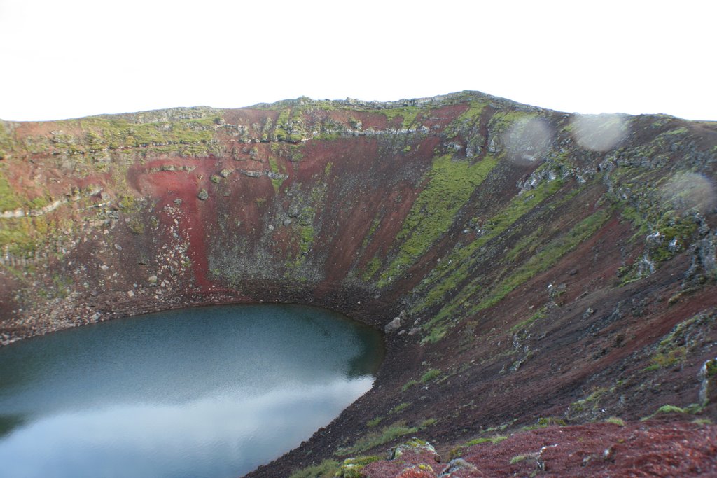 Kerið,Iceland by Hjalti Gíslason