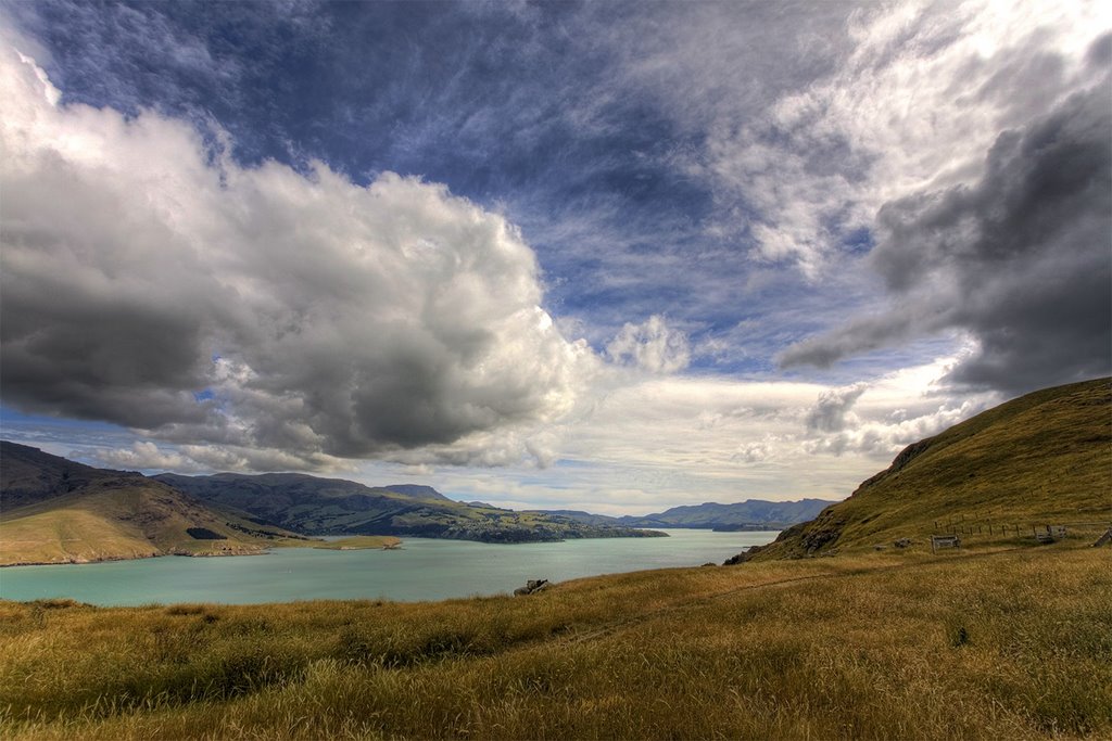 Above Lyttelton by garretveley