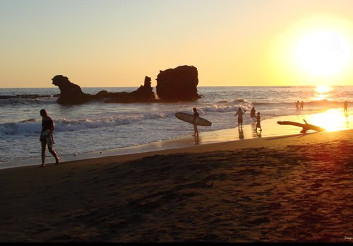 Playa El Tunco La Libertad by britodiego