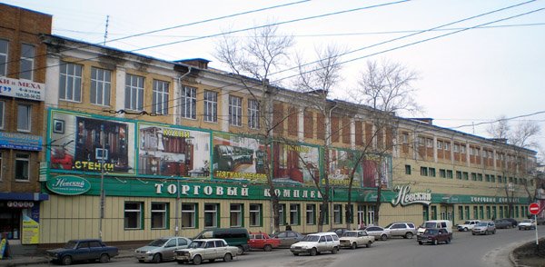 Nevsky trade centre (former knitting factory) by Sarychev Sergei