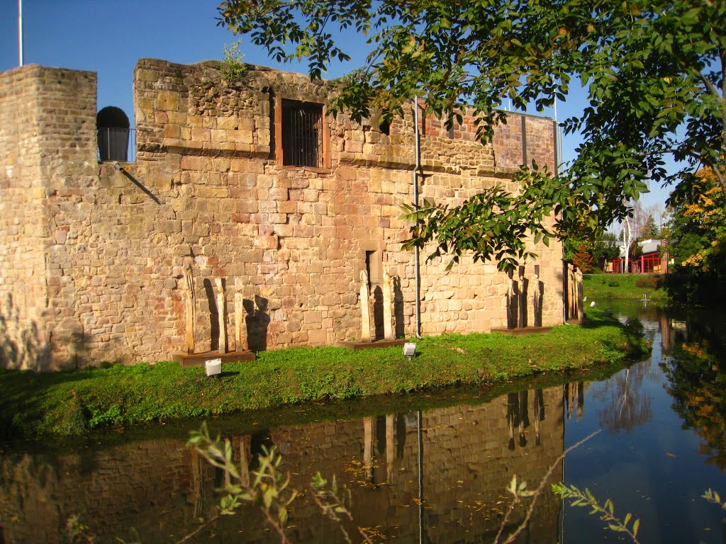 Bad Vilbel, Ruine der Wasserburg by nasenbaerdietzenbach