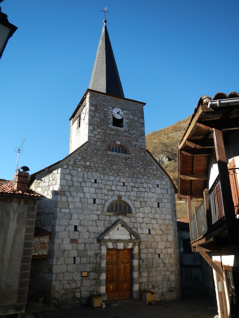 Eglise Saint-Laurent (XVIIIe), Mauléon-Barousse (65) by katricoin