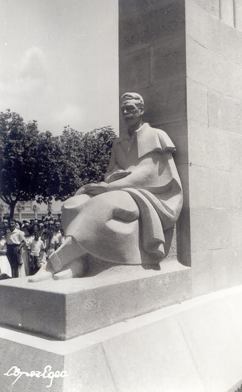 Inauguració del Monument del Mestre Serrano. 1958 by shinxenius