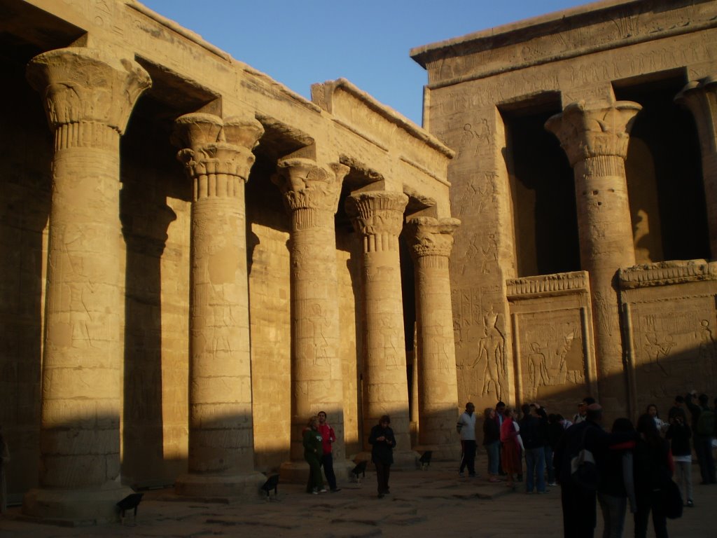 Temple of Edfu - Egypt by Marcio Stoll