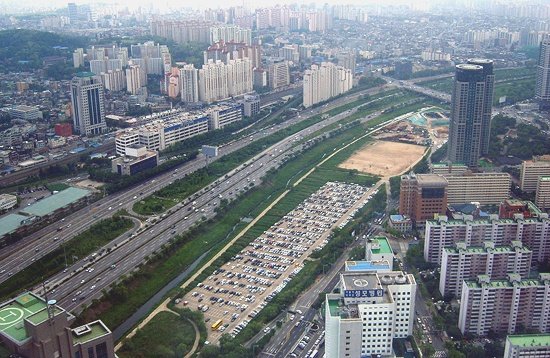 Noryangjin market & Olympic road by densha