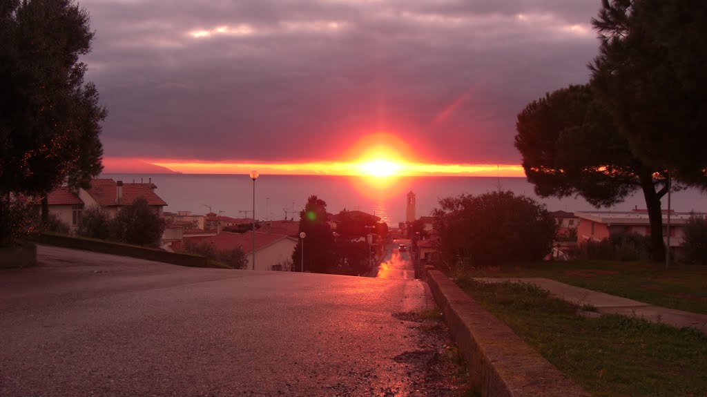 Tramonto a San Vincenzo by filiberto.filippini