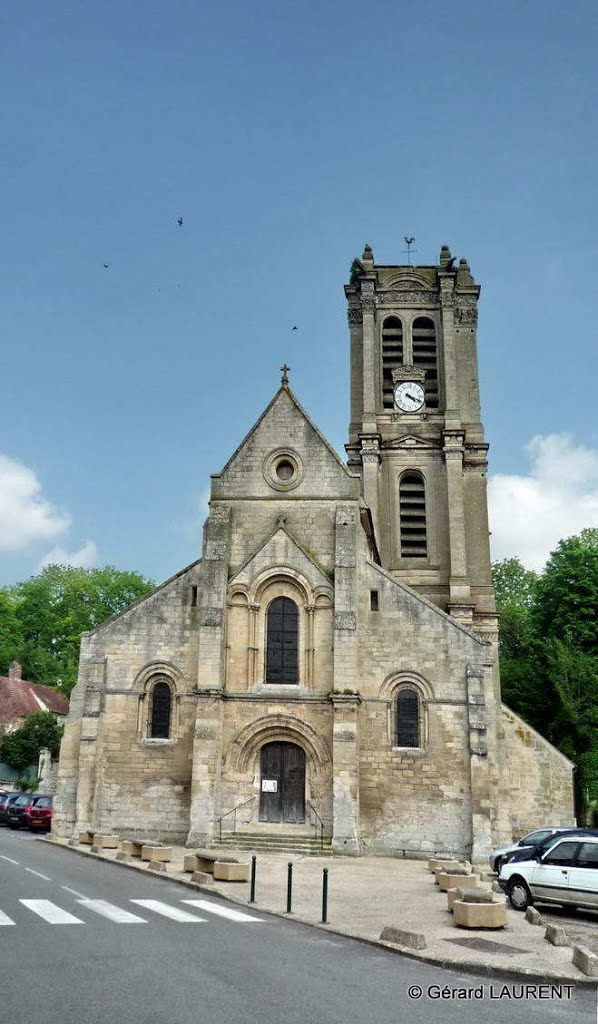 Chars - L'église Saint-Sulpice by astrorail