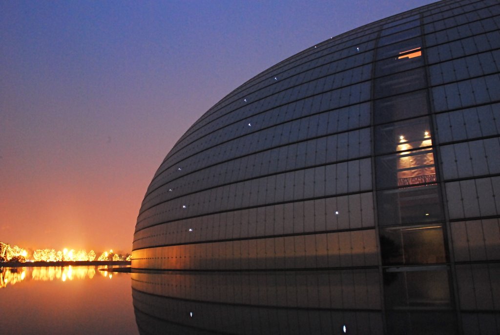 China's National Grand Theater by Tinh