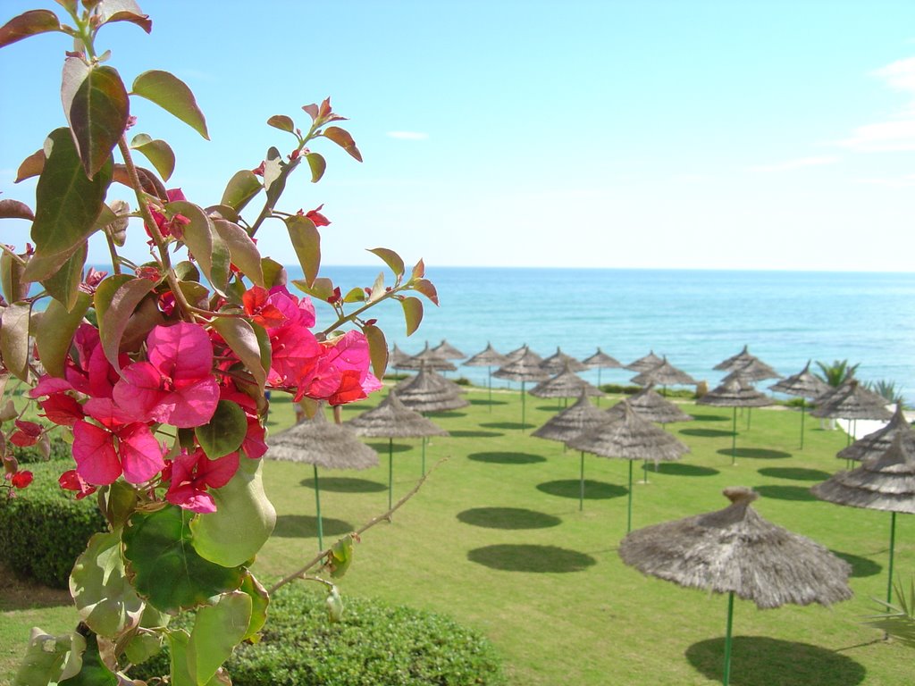 Hammamet hotel view by Luca Giangolini