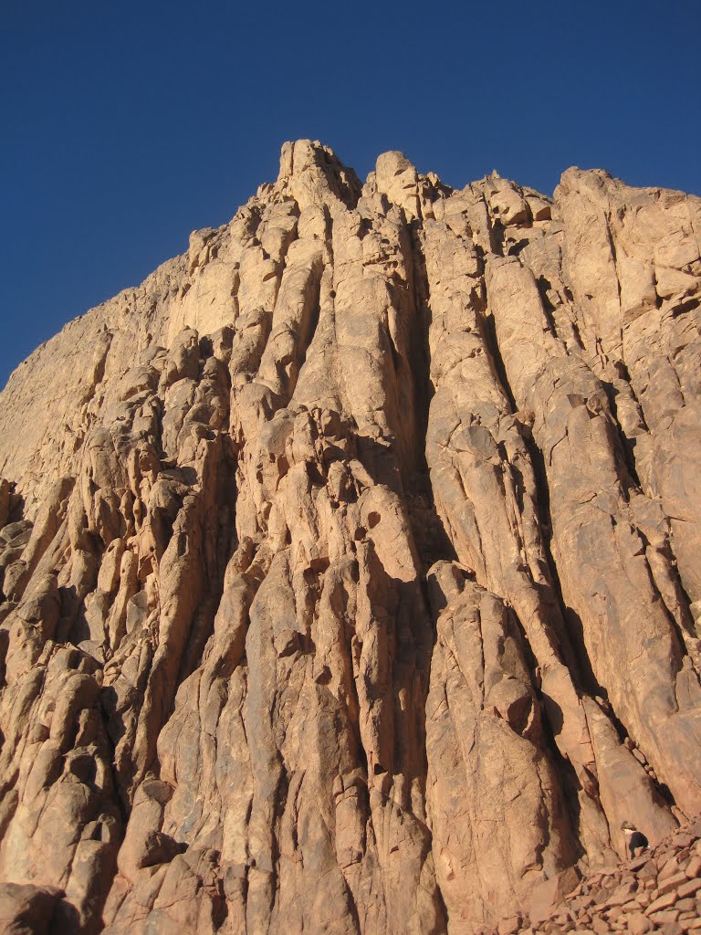 Rock of mountain Moses in Sinai, Egypt by iltours