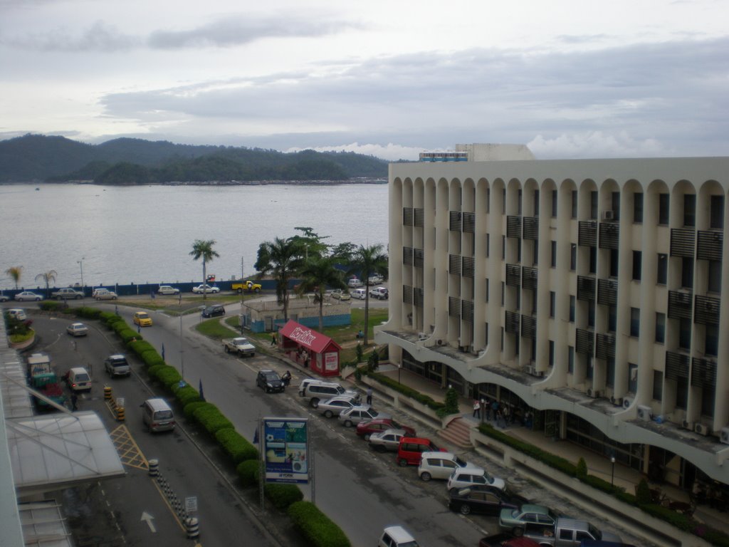 Sea View From 5th Floor, Wisma Merdeka by kkboy