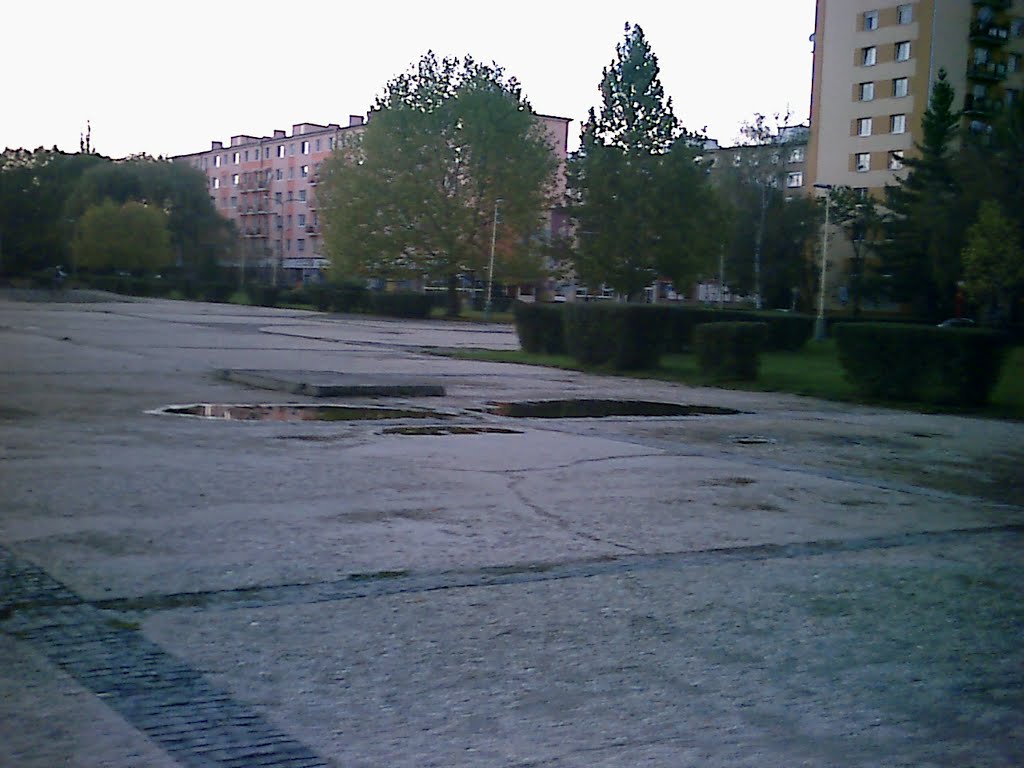 Námestie Slovenskej Republiky v Lučenci / Square of the Slovak Republic in Lučenec by Denis Ondriškovič