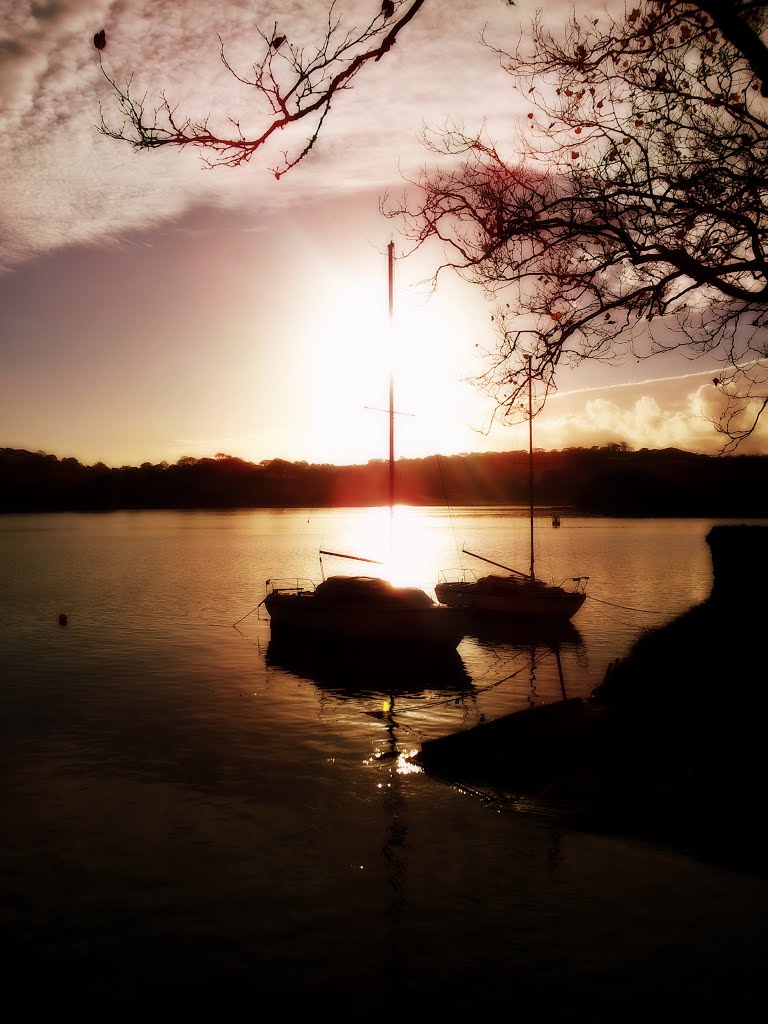 Sunny corner, Malpas, Truro by Mark-Treby