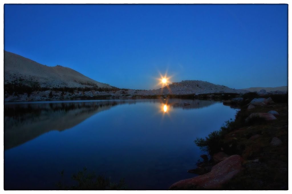 Moonrise over Cottonwood Lake 5 Sierra Nevada by Go^2