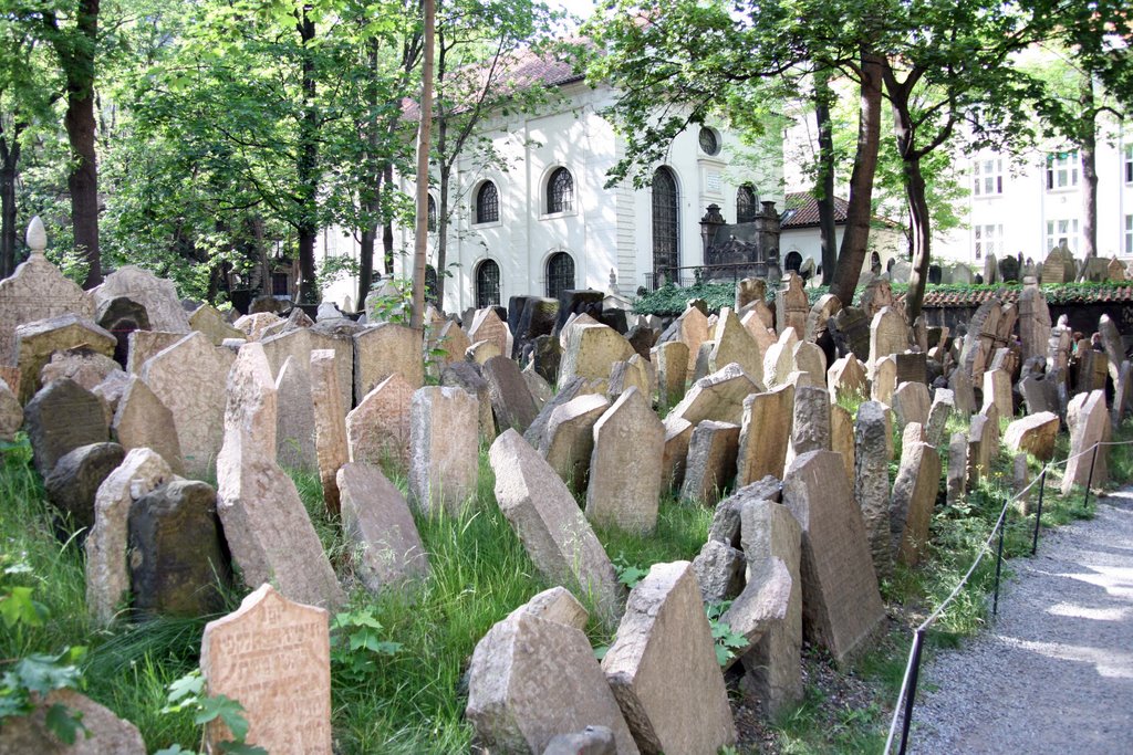 Praga - Josefov - Cementerio judío by Carloso