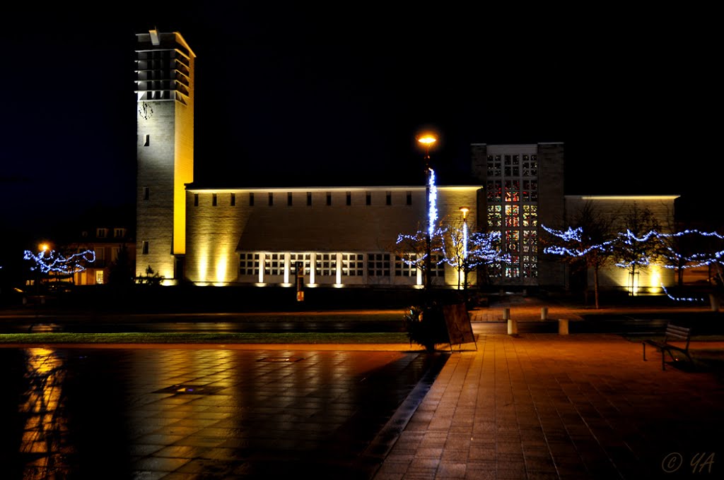 Villers-Bocage : Couleurs nuit. by Y. A, Villyssois.