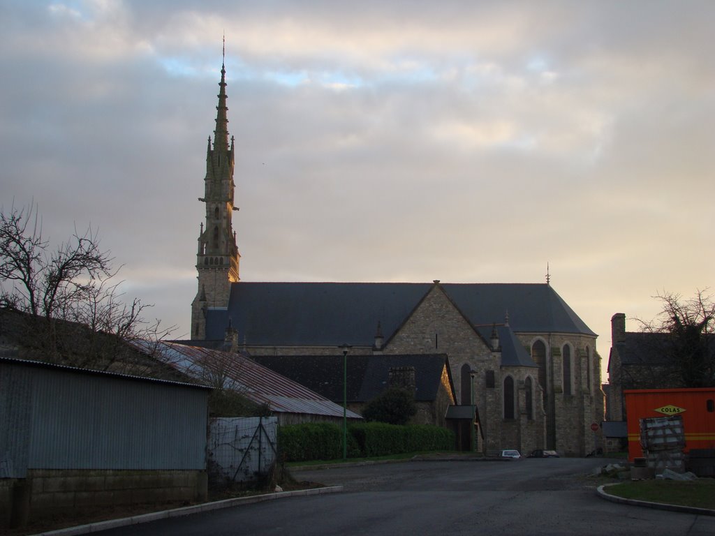 Eglise de Gosné by Himitsu74