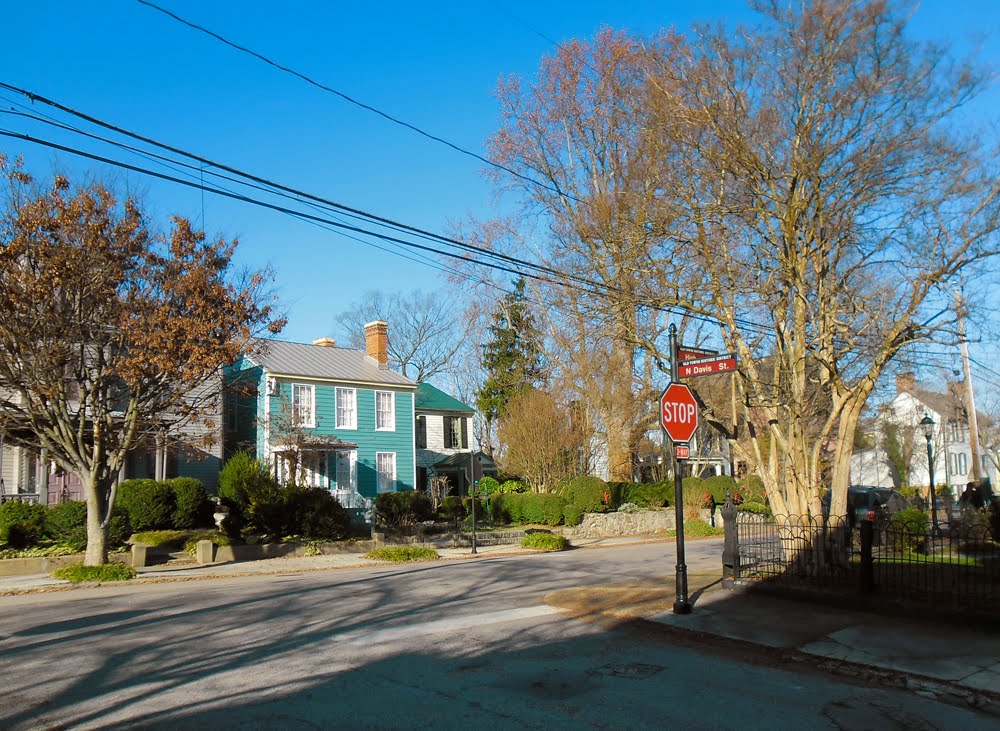 The Corner of High and North Davis Streets, Petersburg, VA by r.w.dawson