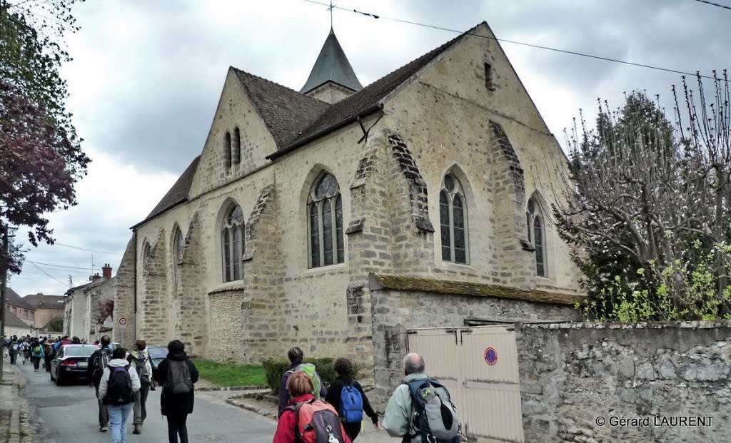 Samois - Eglise Saint Hilaire Saint Loup (XIIe siècle) by astrorail