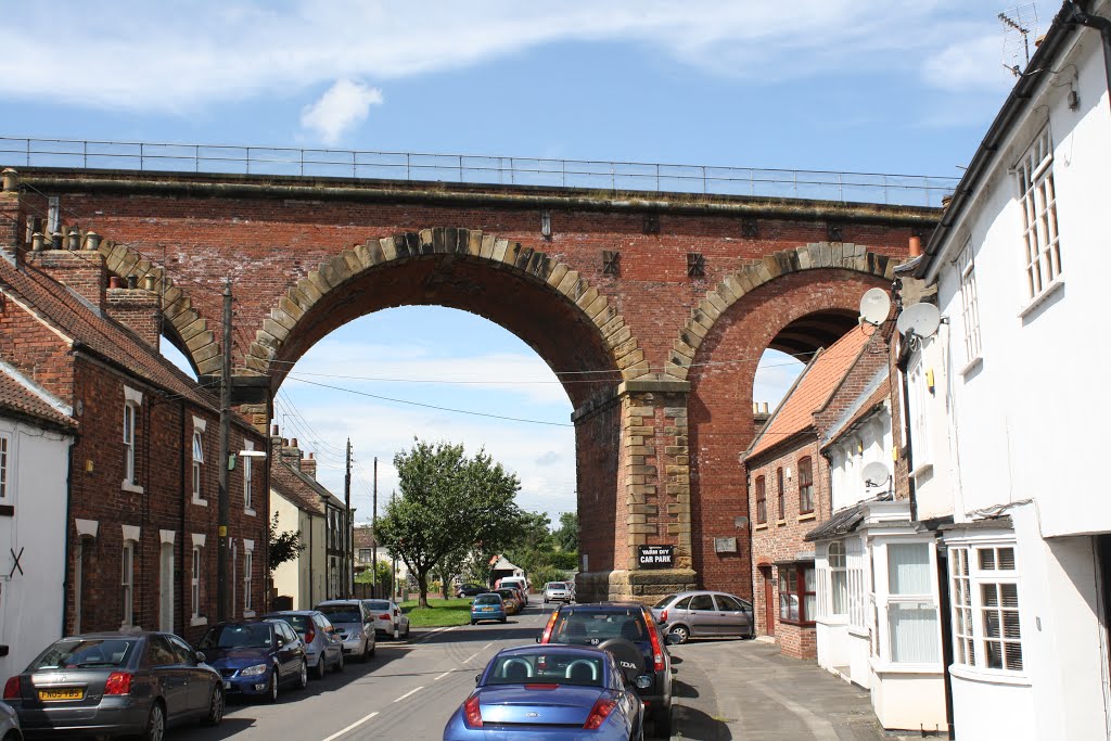 The Railway Viaduct, Yarm, England by Kaypee