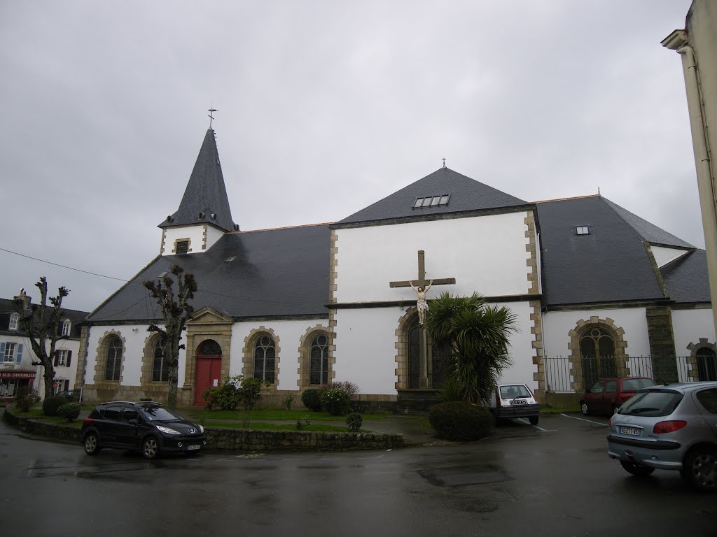 L'eglise st leonard de groix by chisloup