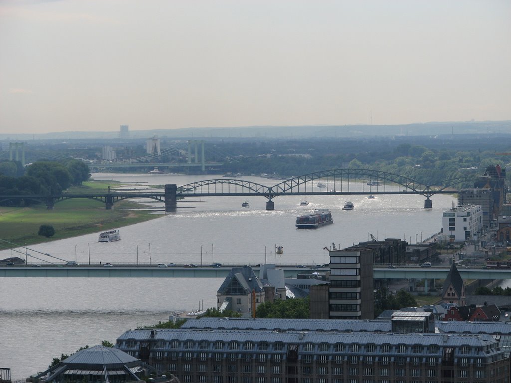 Cologne Southview - Some Rhine Bridges by amprivat