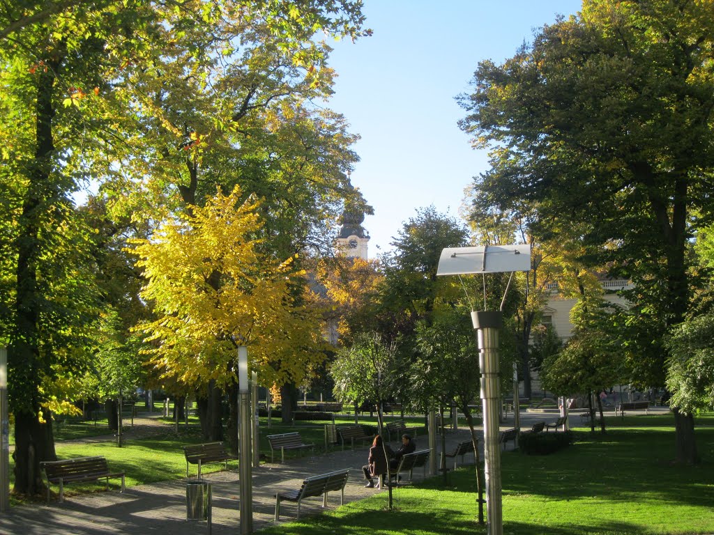 Jesen u Gradskom parku - Autumn in the city park by Slavonicus