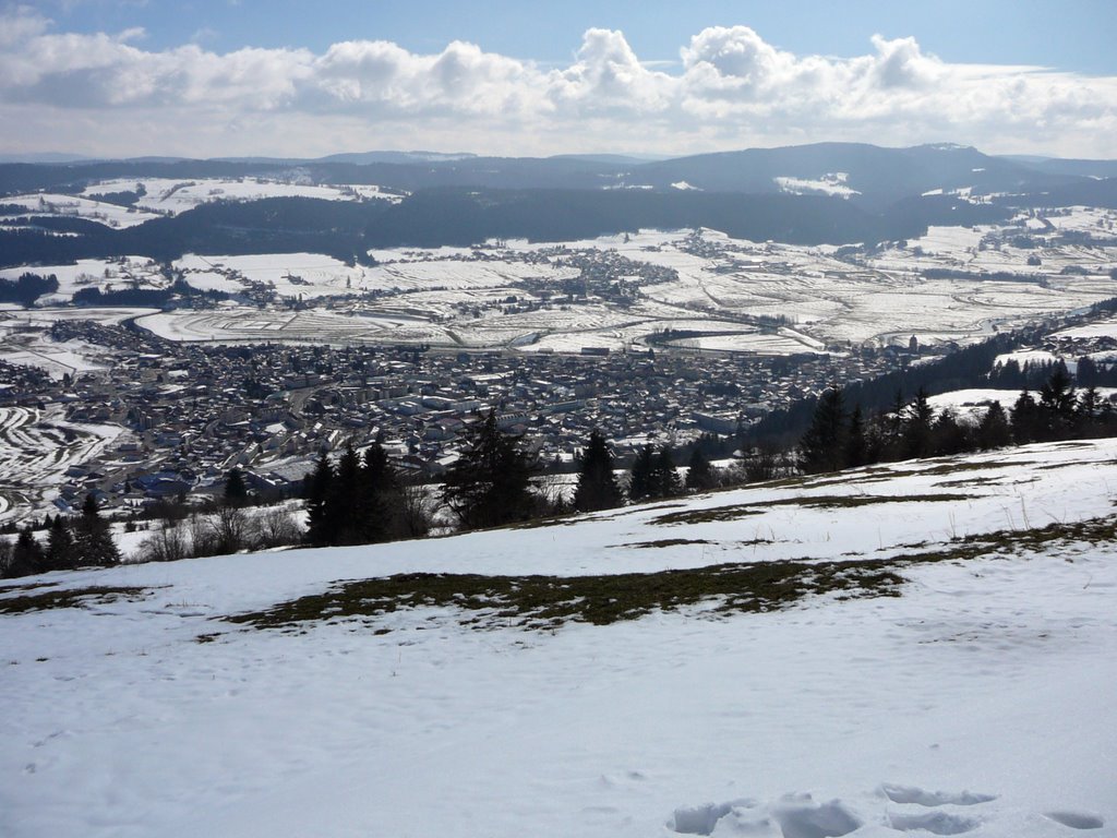 Morteau sous la neige 08/03/08 by Momox de Morteau