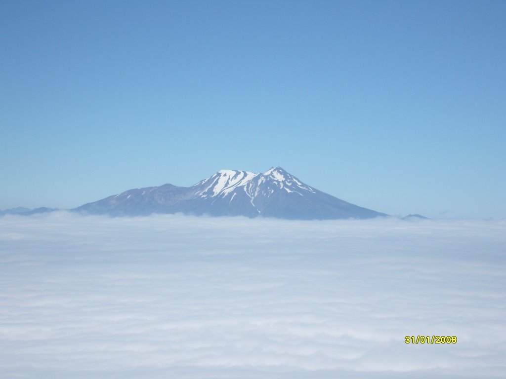 Volcan Calbuco desde el volcan Osorno by jlsandoval